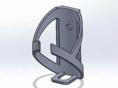 Bike water bottle holder