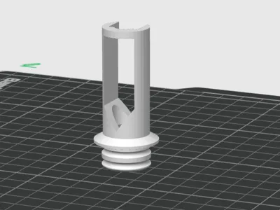 Coca-Cola Bottle Water Rocket Inflation Nozzle with Rubber Seal
