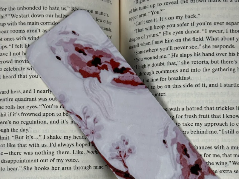 Hueforge Koi Fish Bookmark