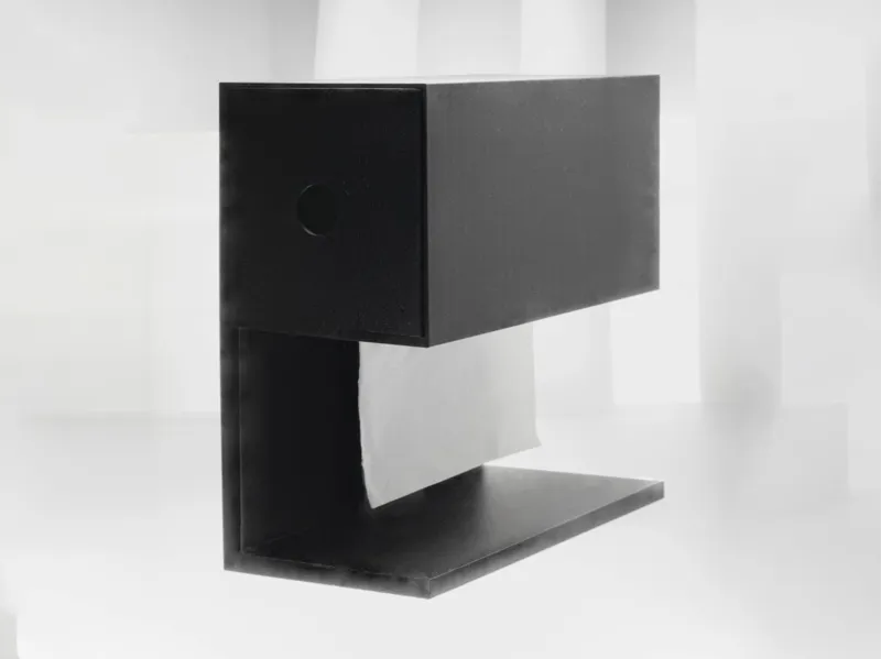 倒置纸巾盒 「10X10X10」极简主义系列