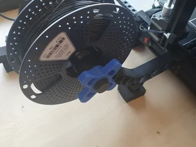 Filament Holder Axis with D73mm Adapter