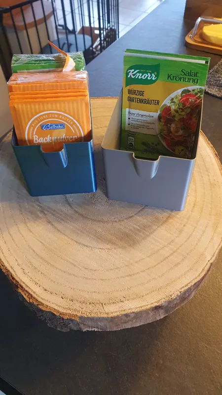 Behälter für Backpulver, Tütensuppen etc.