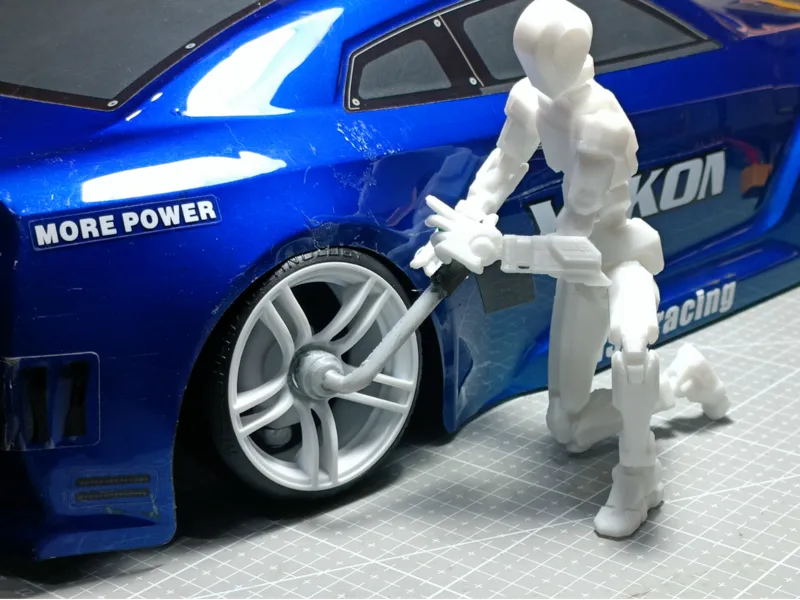 RC M4轮毂螺母套筒