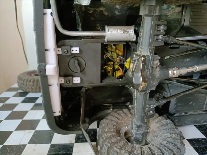 FCX10 LC80 rear bumper mount