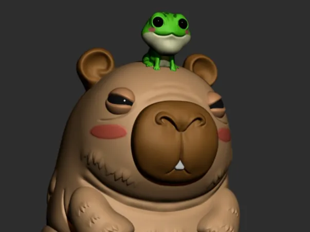 Capybara frogg