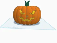 Citrouille décorative d'Halloween — photo 1