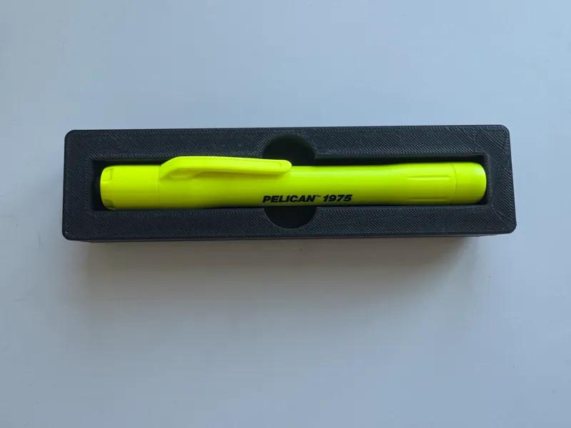 Gridfinity Pelican Flashlight Holder