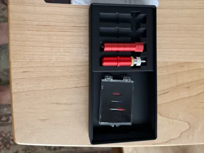 Gridfinity bin for Siser blade holders and Blades