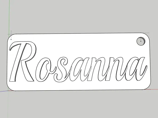 Name keychain