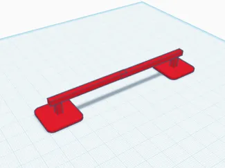 fingerboard grind rail