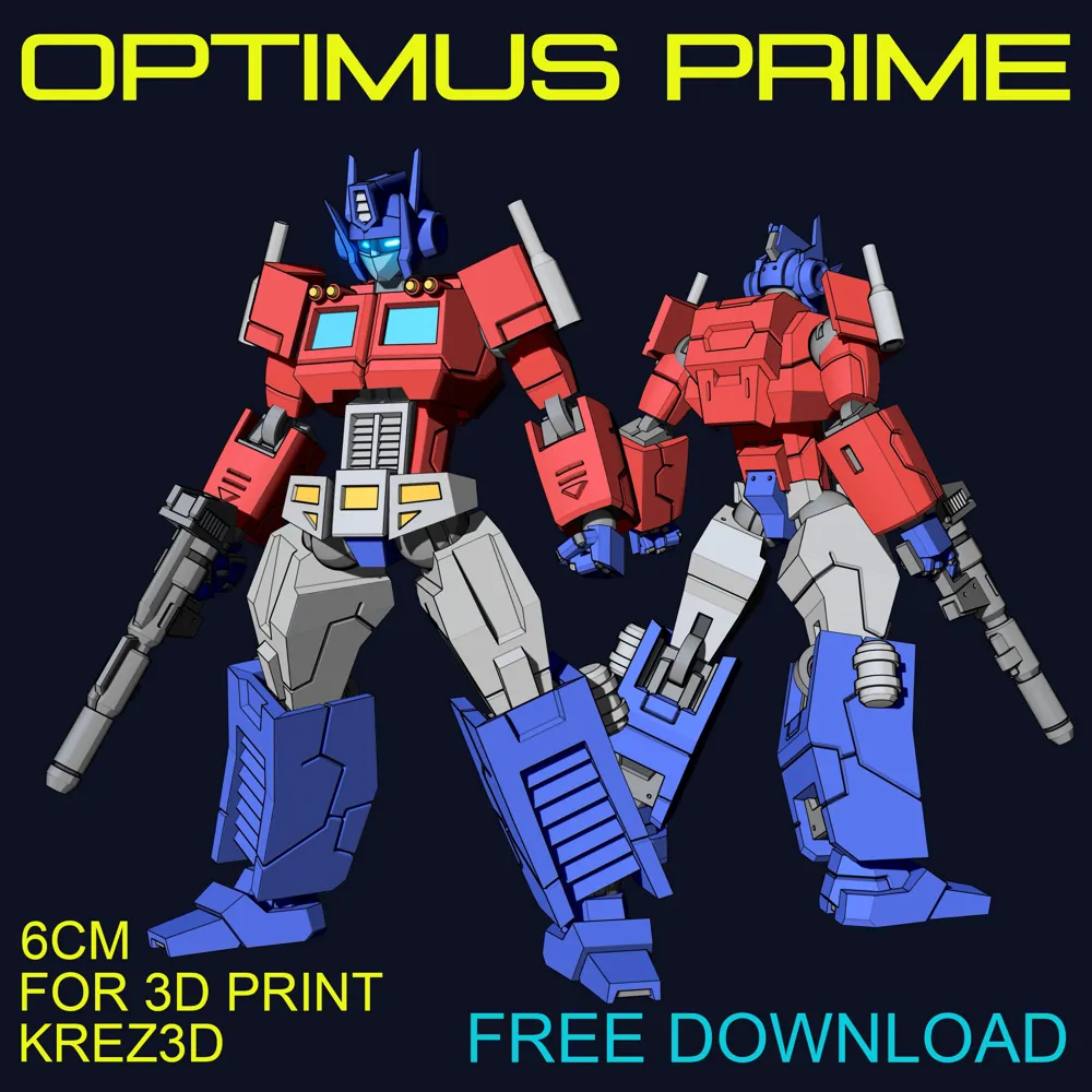 Optimus Prime - Free 3D Print Model - MakerWorld