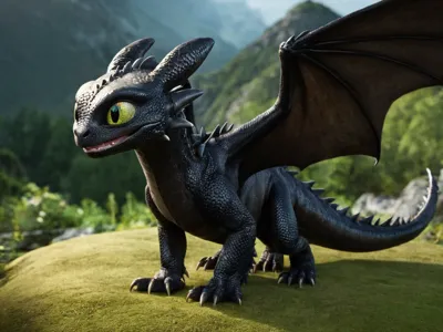 Toothless Dragon