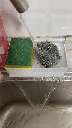 厨房沥水架（台上台下台中盆均适用）