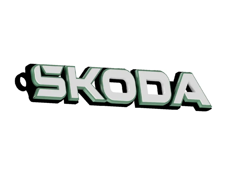 Skoda keychain