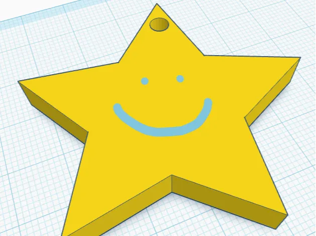 Star Keychain