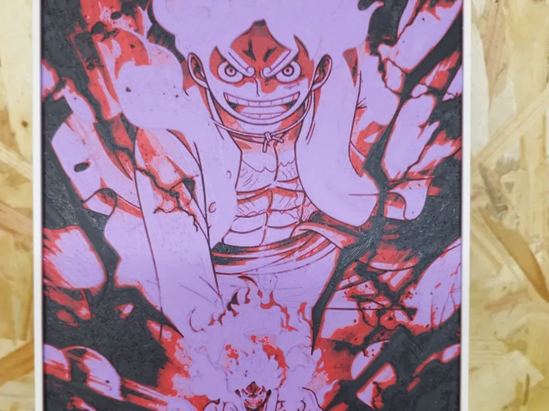 Luffy purple