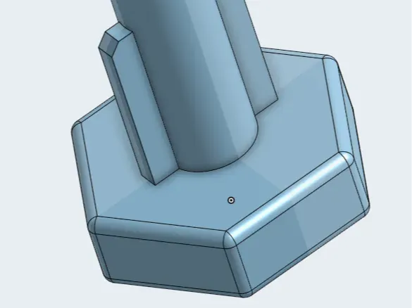 DPS Centurion GamingChair Handrest adjustment knob