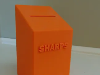 Sharps Disposal Bin