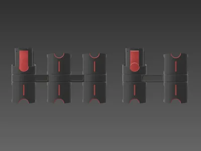 Modular Dyson Vacuum Cleaner Extension Rack and Magnetic Hanger