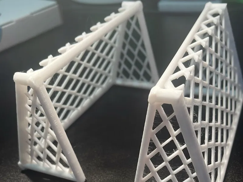 Subbuteo goalpost
