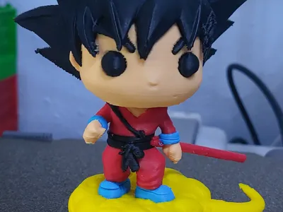 Goku Cloud Color