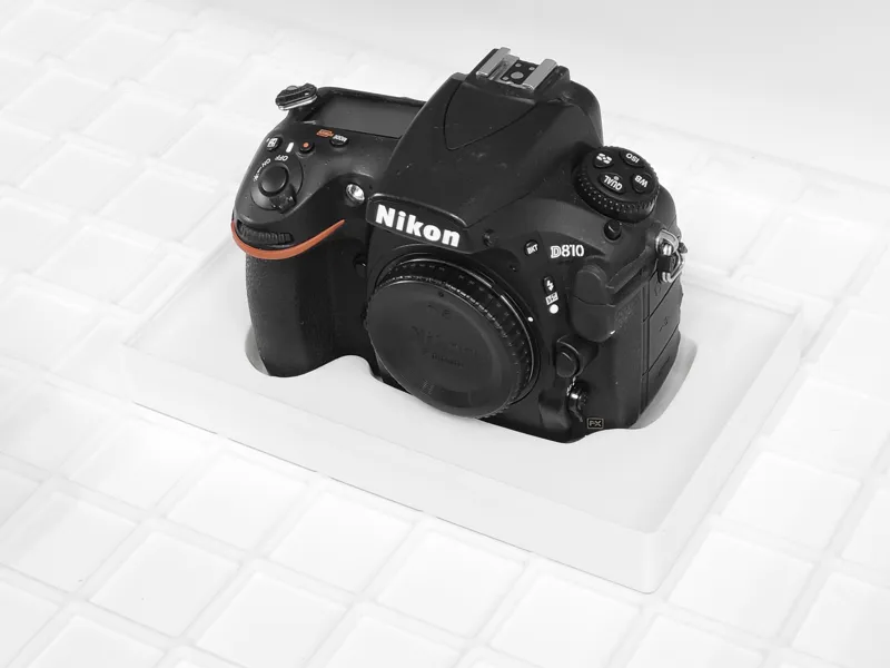 Nikon D800/D810 Gridfinity 3x5 plate 