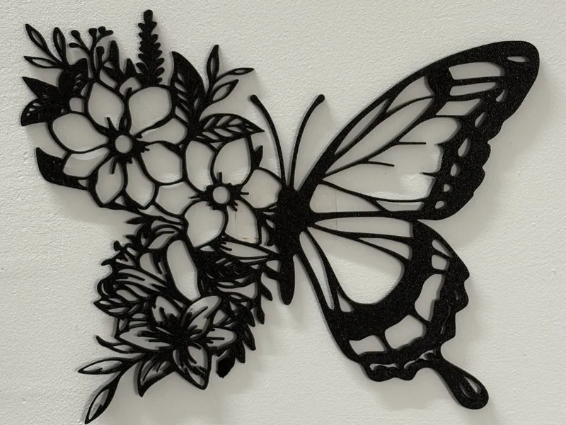 Butterfly wall art