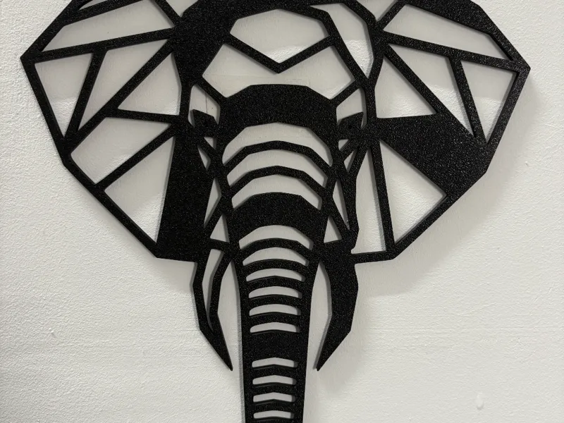 Elephant wall art