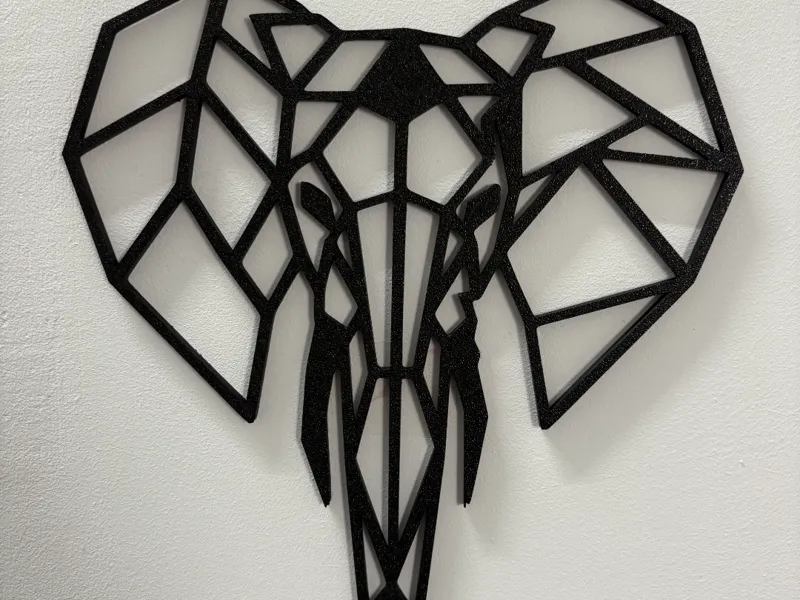 Elephant wall art