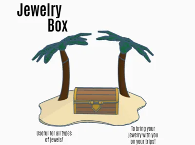 Island Jewelry Box