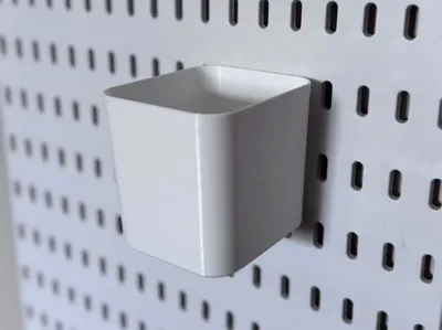 Pegboard Open Box Storage