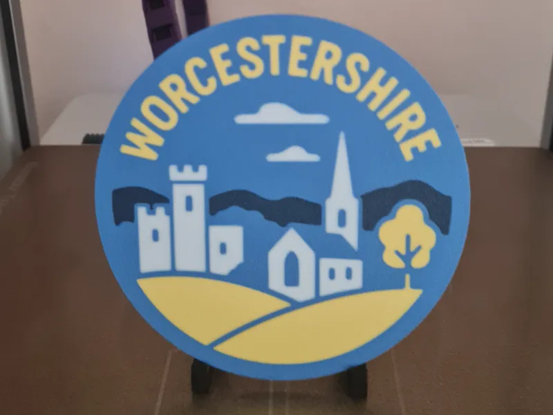 Worcestershire Coaster