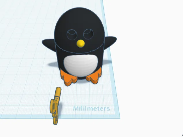 wind-up penguin (my first 3D model!!!!) by user_1517653540 MakerWorld ...