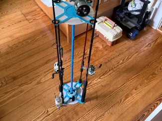 fishing rod stand