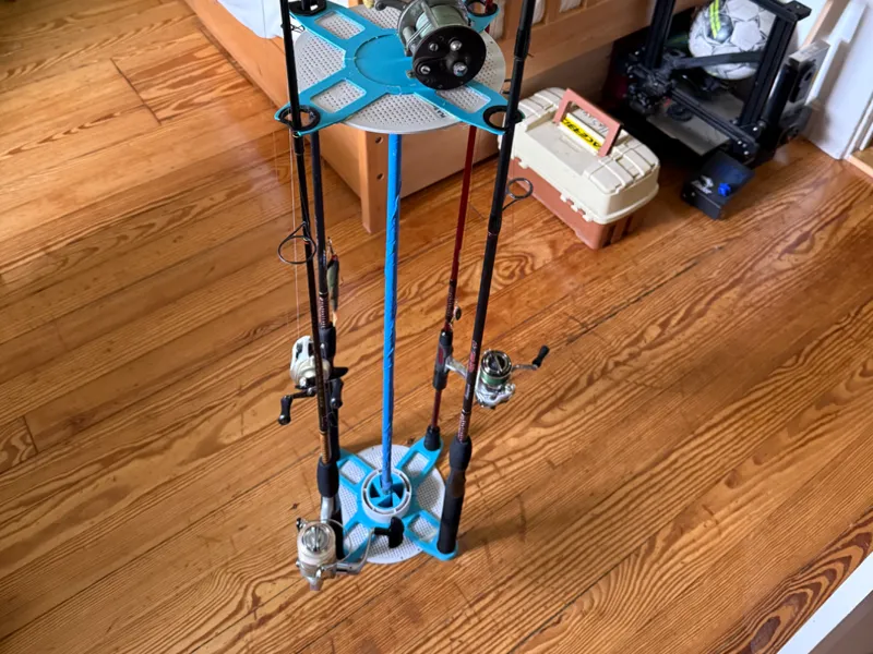 fishing rod stand 