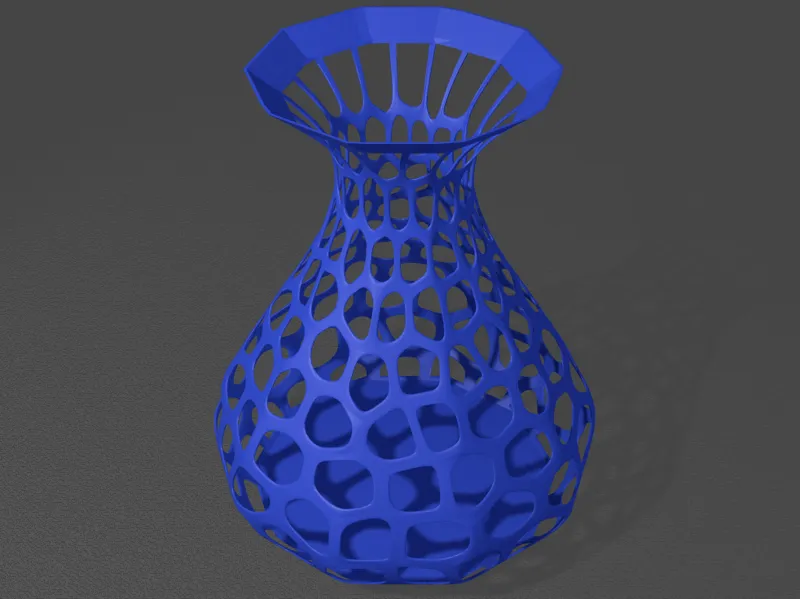 Vase  offene Struktur