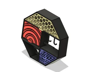 schmuckbox Achteck