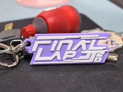 JJ20 FINAL LAP Charm