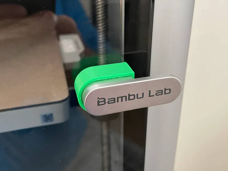 Bambu Lab X1C Door Handle Raiser