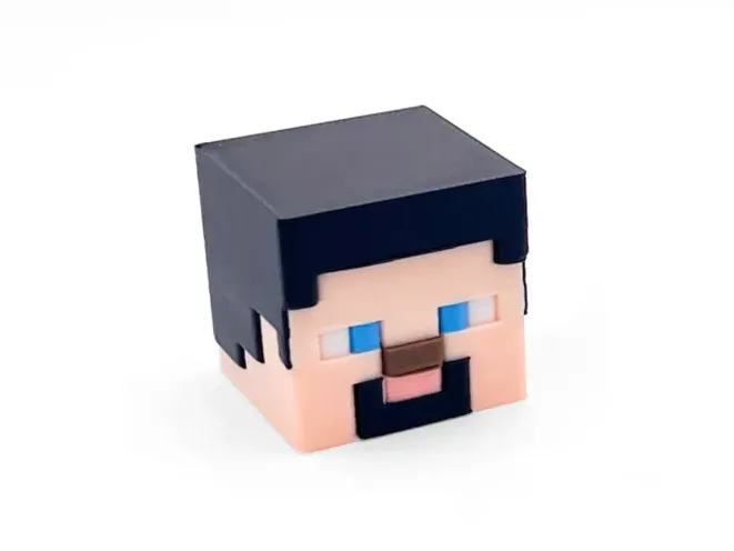 Minecraft Themed Door Knobs - Steve's Head