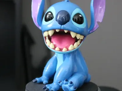 Stitch decoration 3d free