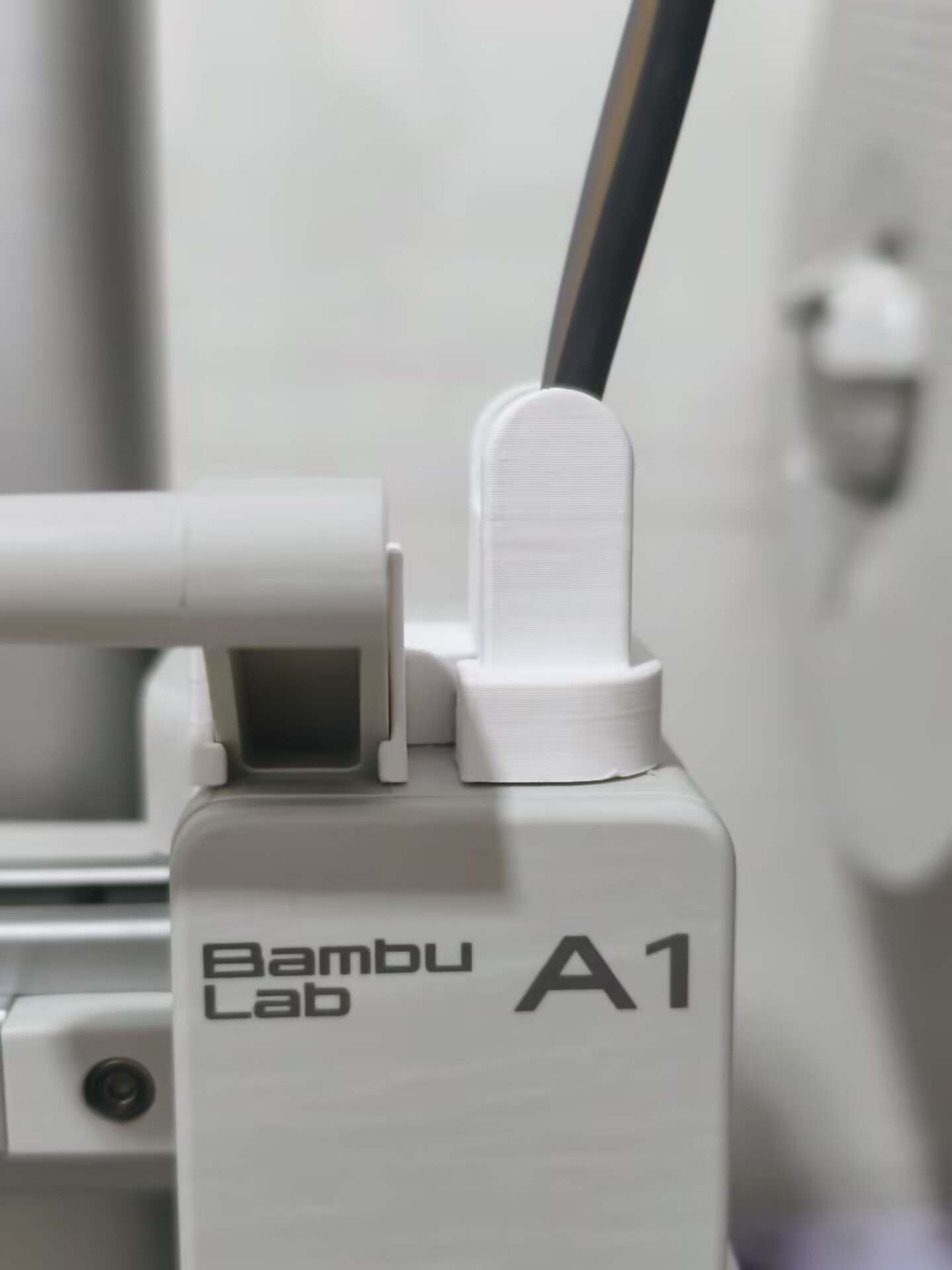 A1 X轴拖链打印头拖链无需拆解不占用五通有AMS适用- MakerWorld 3D