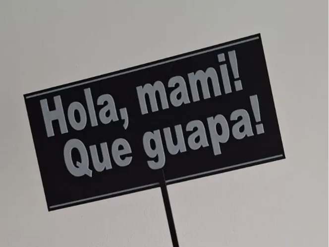 Hola mami, que guapa!