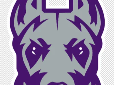 Damien - UAlbany Great Dane Keychain