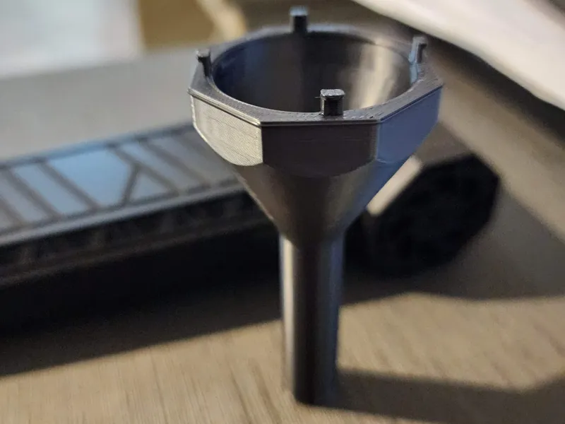 Mini turbo fan adapter for Gale Forcde S