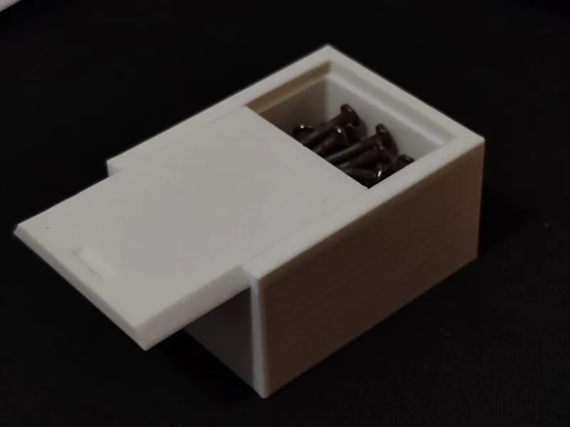 Slide Lid Nail Box