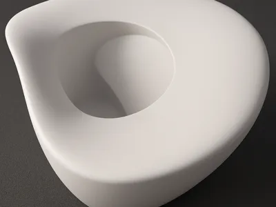 Squiggly vase 