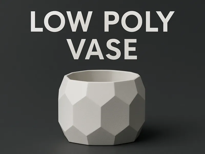 Low Poly Vase