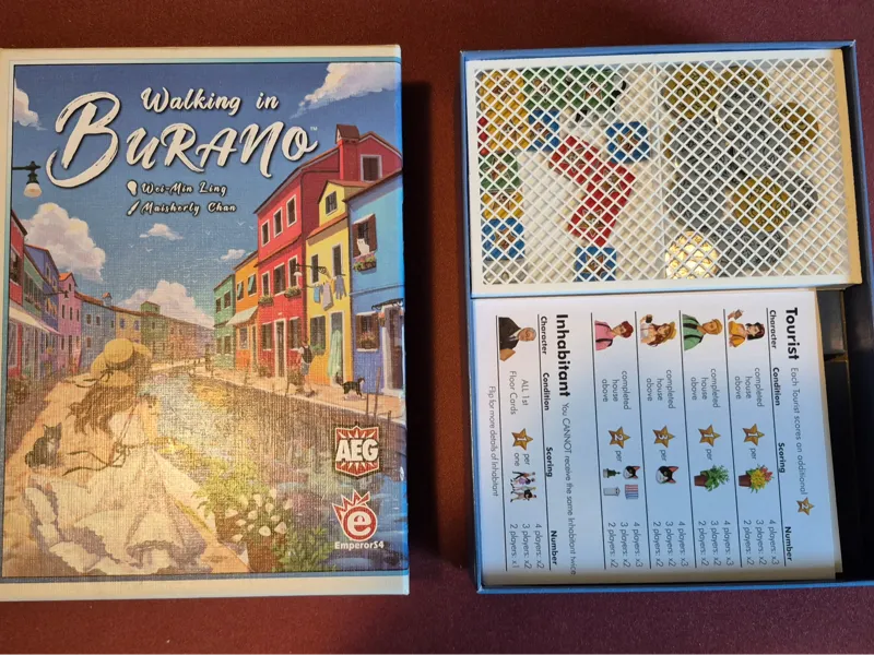 Walking in Burano - Game Insert
