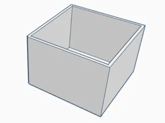 Mini storage container